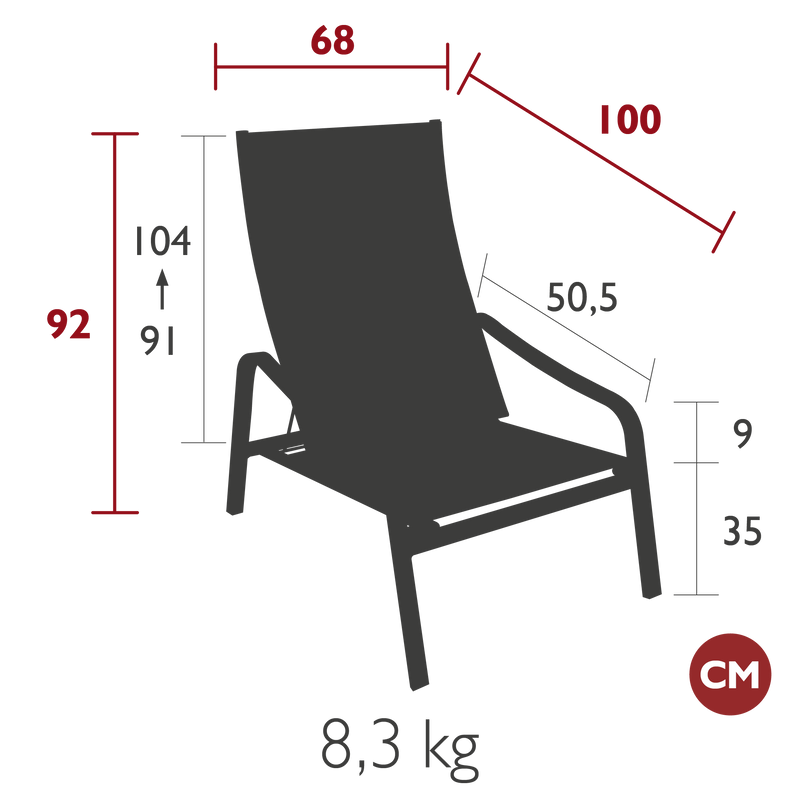 Alize Low Armchair