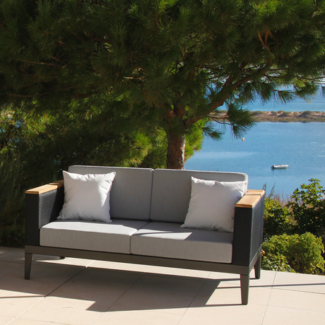 Enjoy relaxing on your outdoor sofa