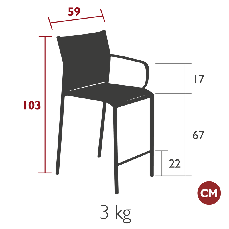 Cadiz Counter Armchair