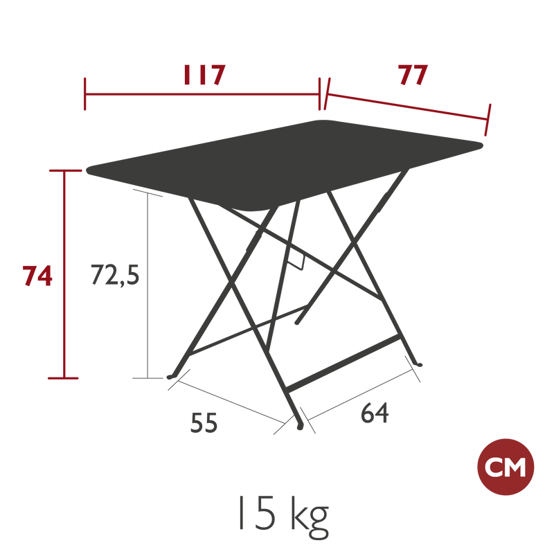 Bistro Rectangular Table