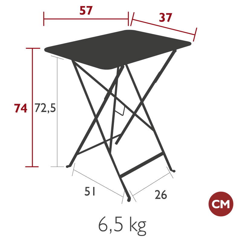 Bistro Rectangular Table