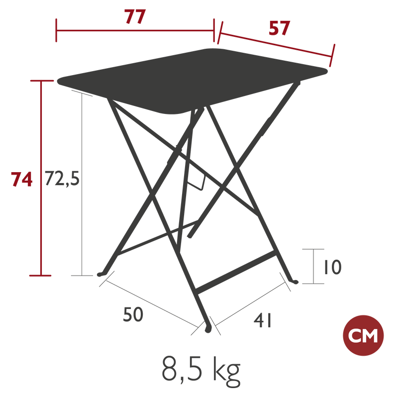 Bistro Rectangular Table