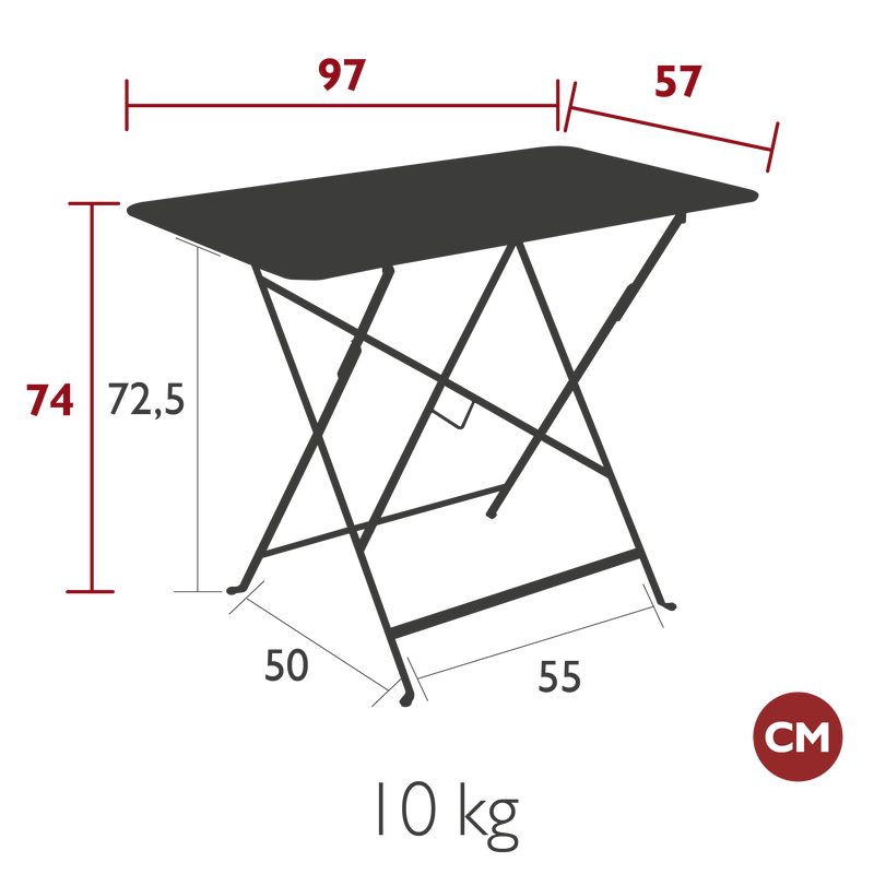 Bistro Rectangular Table