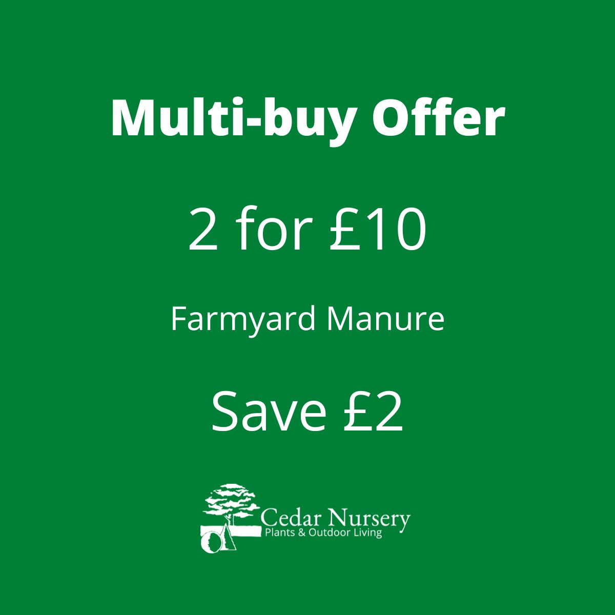 Farmyard Manure - 50 Litres