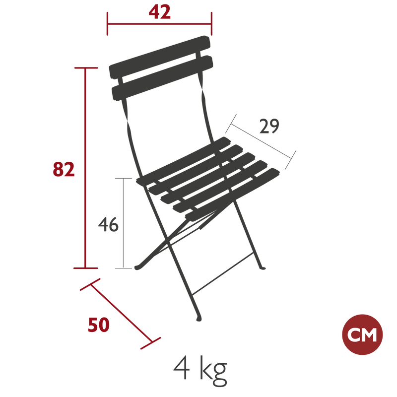 Natural Bistro Chair