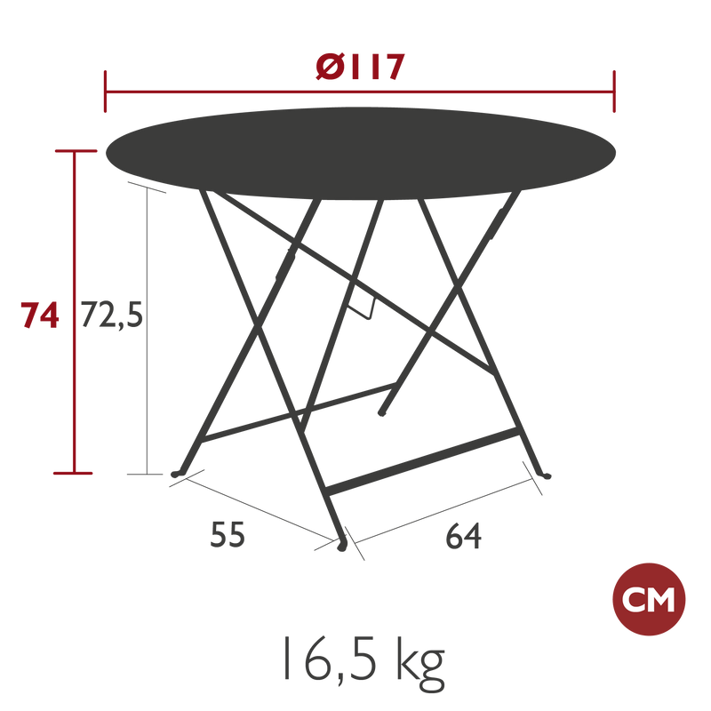 Bistro Round Table