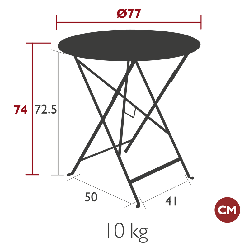 Bistro Round Table