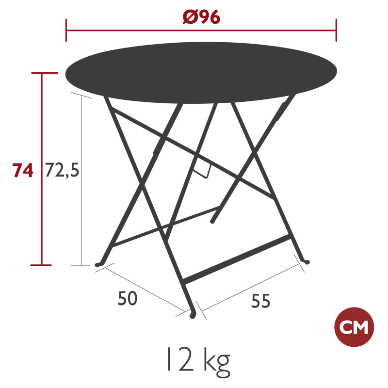 Bistro Round Table