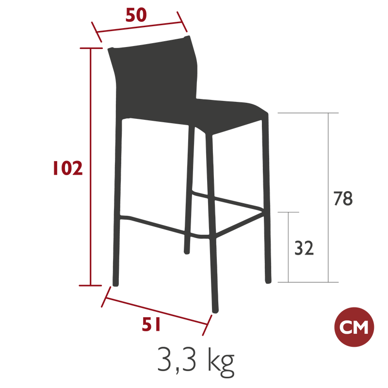 Cadiz Bar Chair