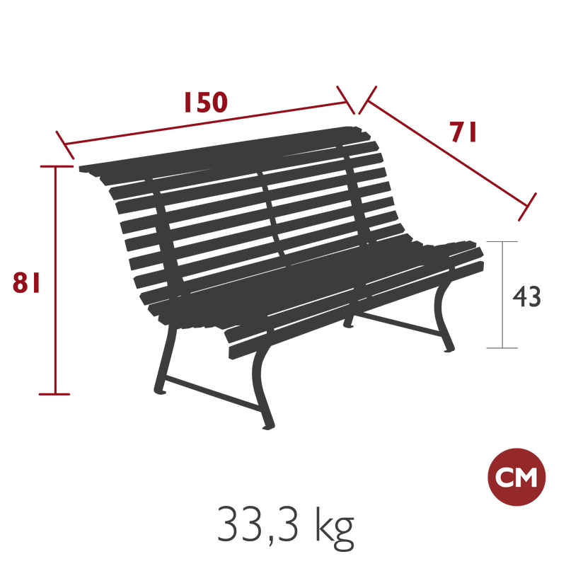 Louisiane Bench