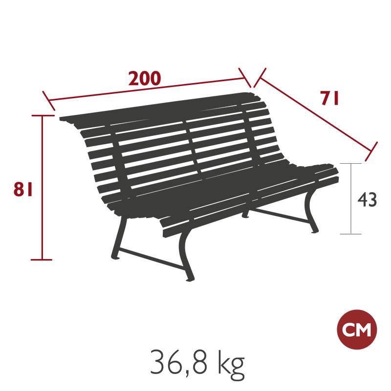 Louisiane Bench