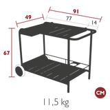 Luxembourg Side Bar Trolley