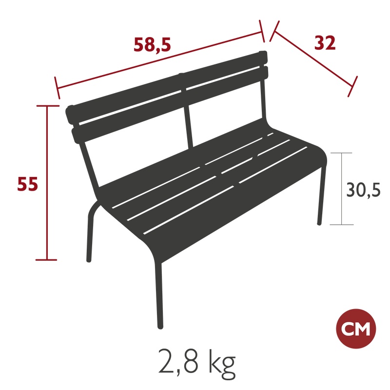 Luxembourg Kid Bench