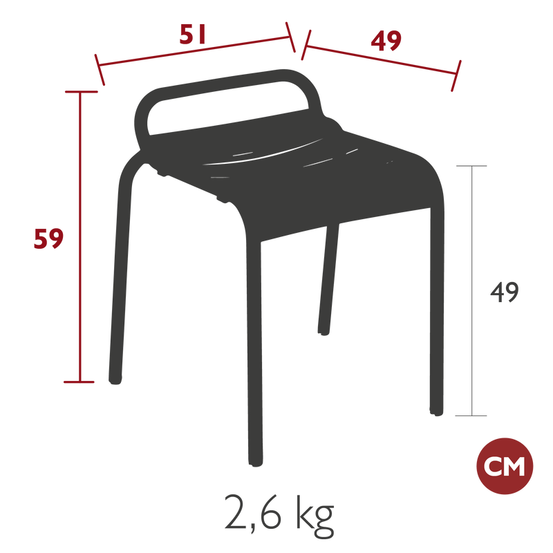 Luxembourg Dining Stool