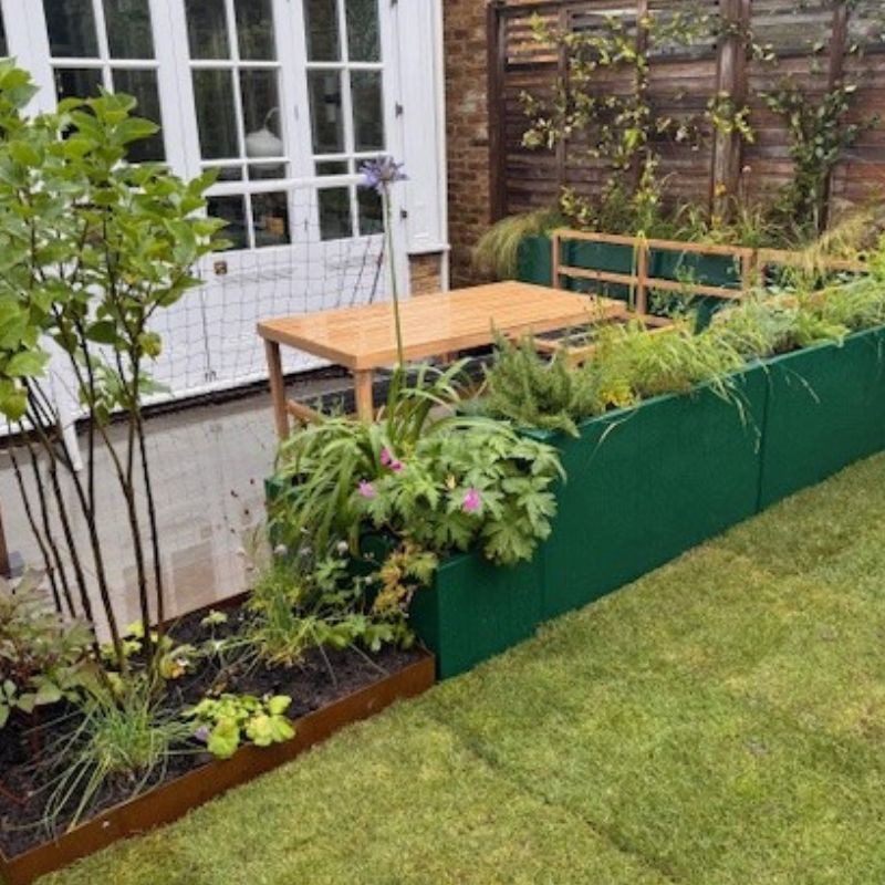 Barrier Garden Planters