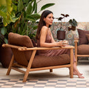 Teak Sticks Lounge Chair by Cane-line