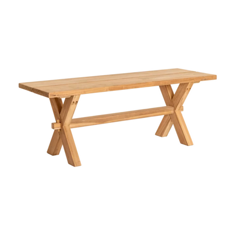 Alexander Teak Plank Bench