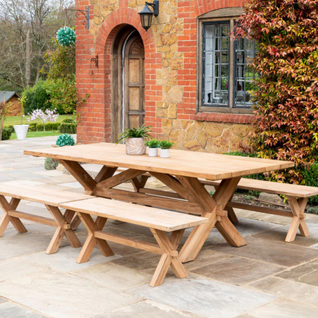 Plank Teak Table