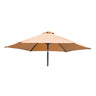 Aluminium Round Parasol - Cedar Nursery - Plants and Outdoor Living