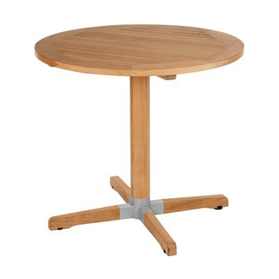 Bermuda Teak Round Pedestal Table - Cedar Nursery - Plants and Outdoor Living