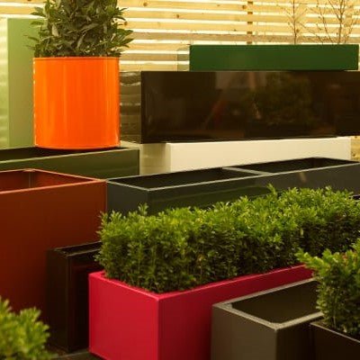 Bespoke Powder-coated Steel Planter - Cedar Nursery - Plants and Outdoor Living