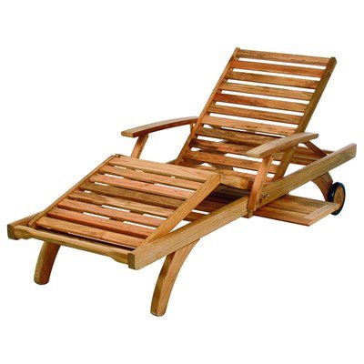 Capri Teak Lounger - Cedar Nursery - Plants and Outdoor Living