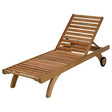 Capri Teak Lounger - Cedar Nursery - Plants and Outdoor Living