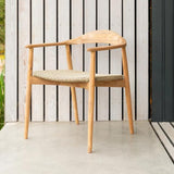 Dana Teak Dining Armchair - Cedar Nursery - Plants and Outdoor Living