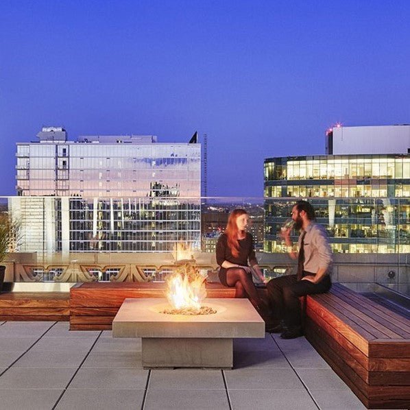 Elevated Halo Fire Pit - Cedar Nursery - Plants and Outdoor Living