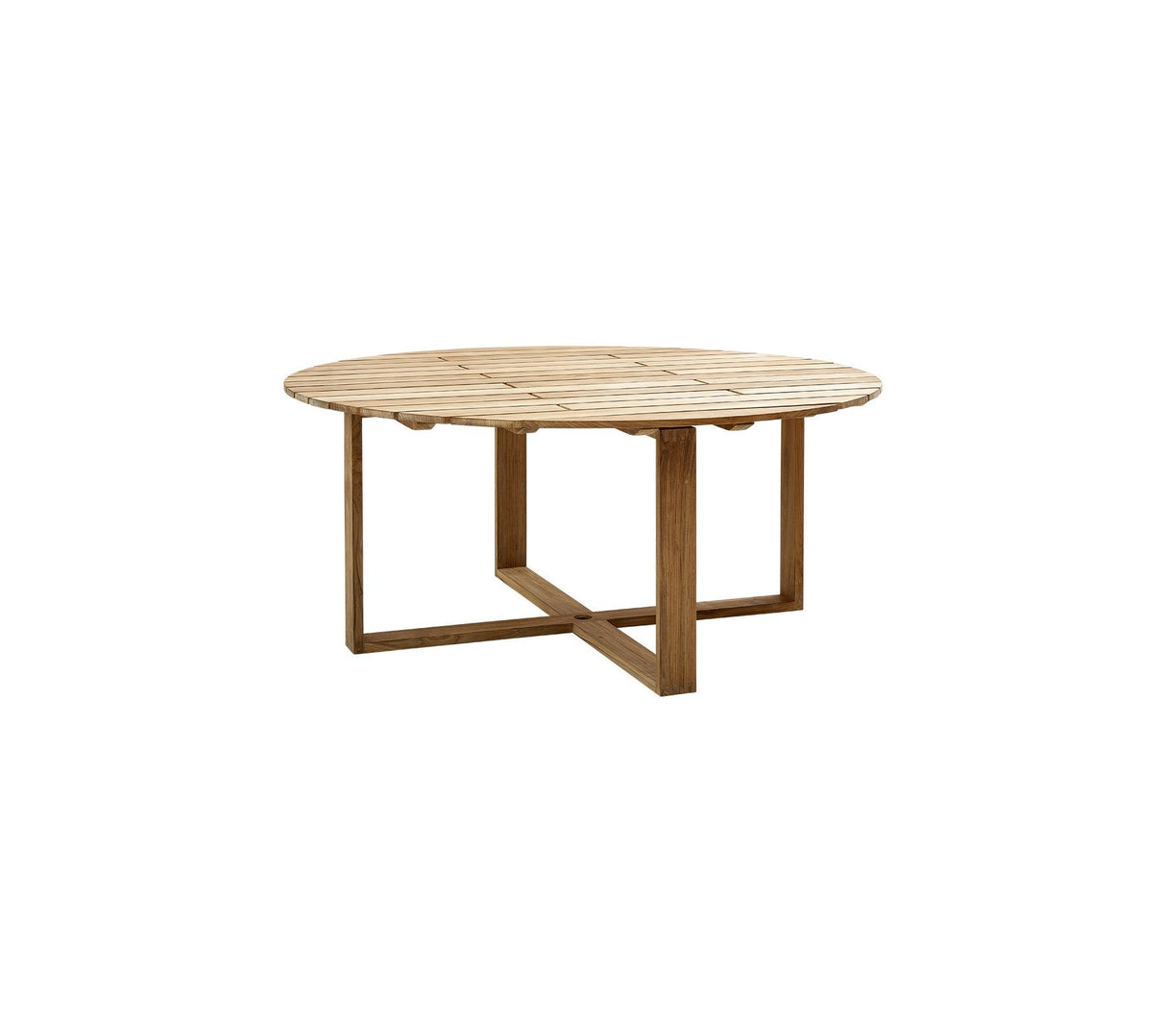 Endless Teak Round Dining Table - Cedar Nursery - Plants and Outdoor Living