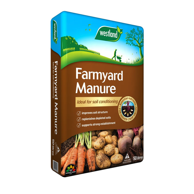 Farmyard Manure - 50 Litres - Cedar Nursery - Plants and Outdoor Living