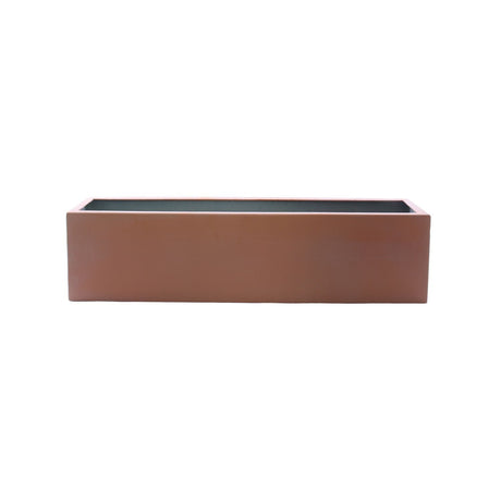 Fibreglass Barrier Low Planter - Cedar Nursery - Plants and Outdoor Living