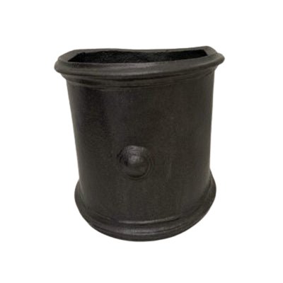 Fibreglass Cannon Semi Circle Planter - Cedar Nursery - Plants and Outdoor Living