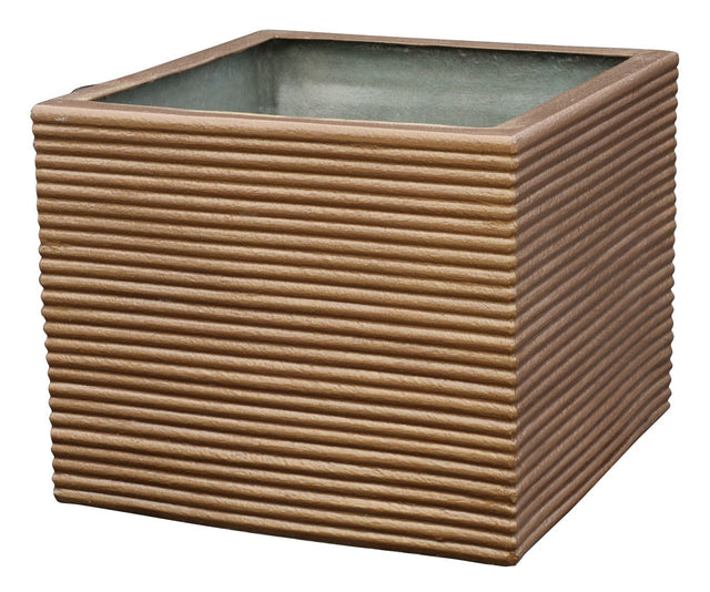 Fibreglass Ribbed Planter - Cedar Nursery - Plants and Outdoor Living