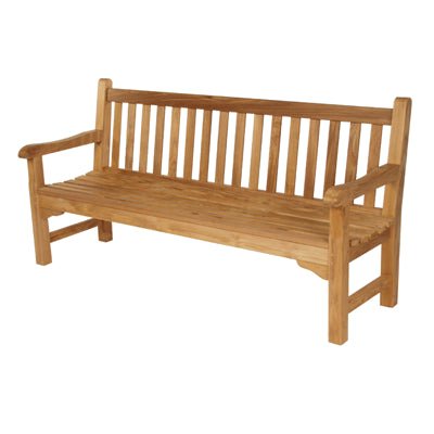 Glenham Teak Bench - Cedar Nursery - Plants and Outdoor Living