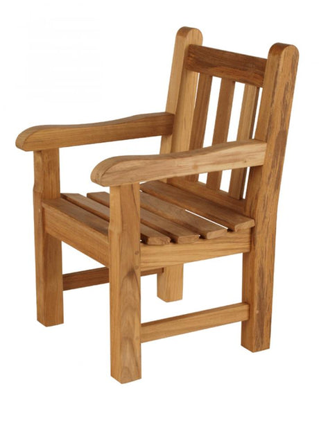 Glenham Teak Junior Armchair - Cedar Nursery - Plants and Outdoor Living