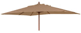 Hardwood Parasol Rectangular - Cedar Nursery - Plants and Outdoor Living