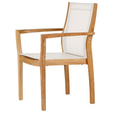 Horizon Teak Dining Armchair - Cedar Nursery - Plants and Outdoor Living