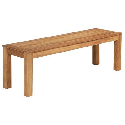 Linear Teak Bench - Cedar Nursery - Plants and Outdoor Living