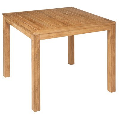 Linear Teak Square Dining Table - Cedar Nursery - Plants and Outdoor Living