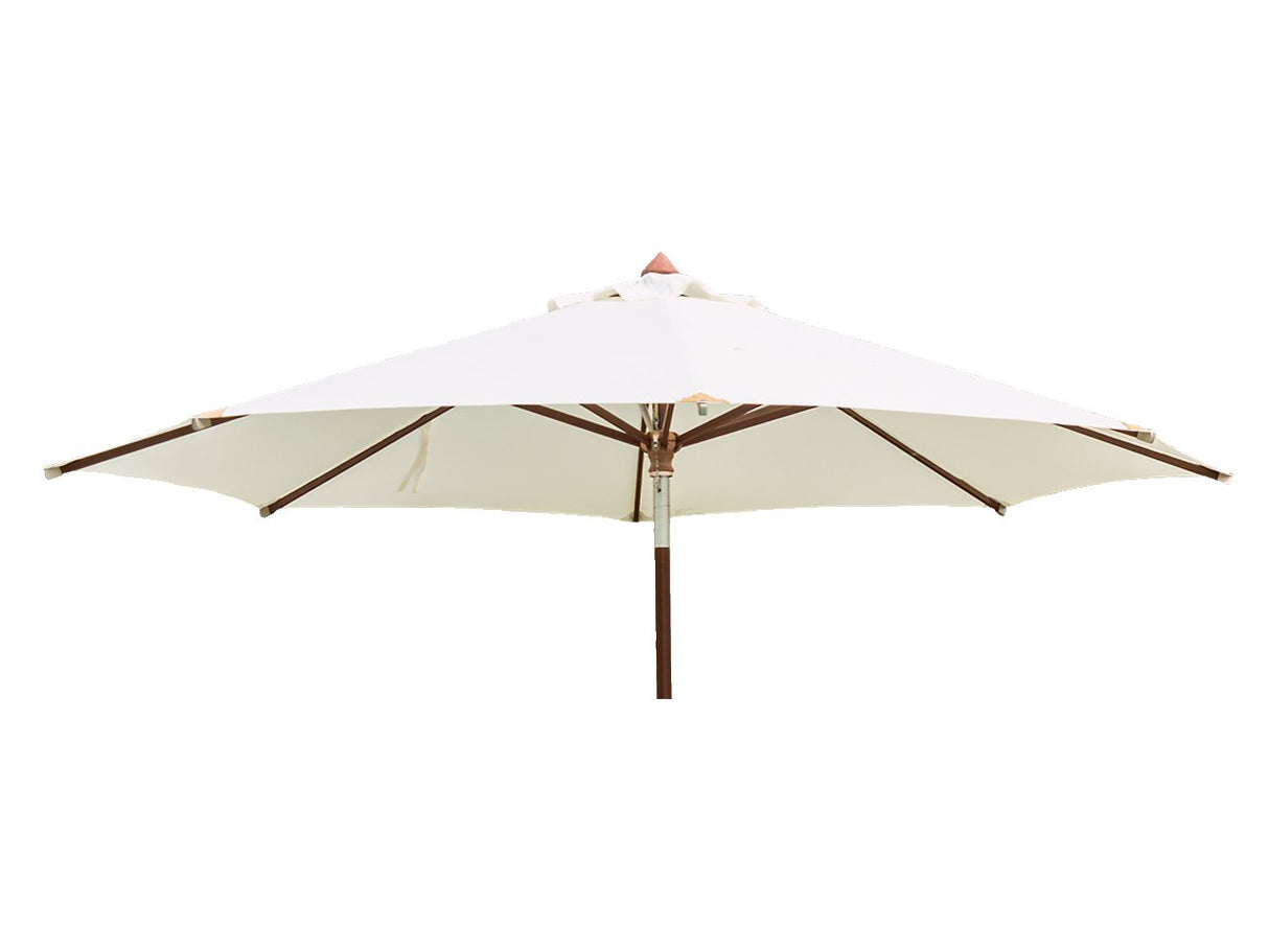 Luxury Hardwood Parasol Round - Cedar Nursery - Plants and Outdoor Living