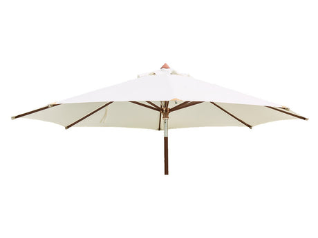 Luxury Hardwood Parasol Round - Cedar Nursery - Plants and Outdoor Living