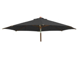 Luxury Hardwood Parasol Round - Cedar Nursery - Plants and Outdoor Living