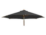 Luxury Hardwood Parasol Round - Cedar Nursery - Plants and Outdoor Living