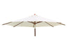 Luxury Hardwood Parasol Round - Cedar Nursery - Plants and Outdoor Living