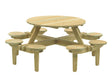 Malu Pine Gleneagles Picnic Table - Cedar Nursery - Plants and Outdoor Living