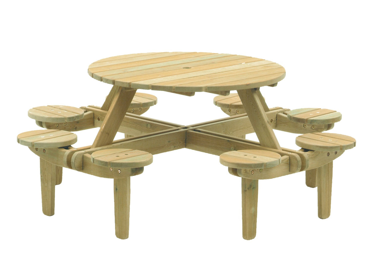 Malu Pine Gleneagles Picnic Table - Cedar Nursery - Plants and Outdoor Living