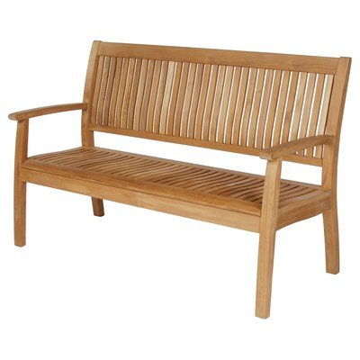 Monaco Teak Bench - Cedar Nursery - Plants and Outdoor Living