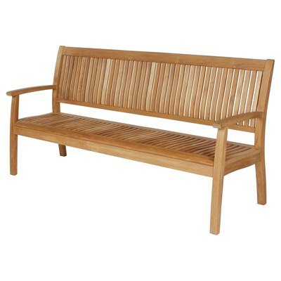 Monaco Teak Bench - Cedar Nursery - Plants and Outdoor Living