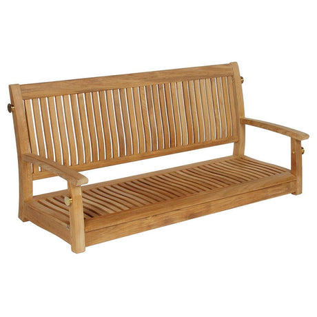 Monaco Teak Swing Seat - Cedar Nursery - Plants and Outdoor Living